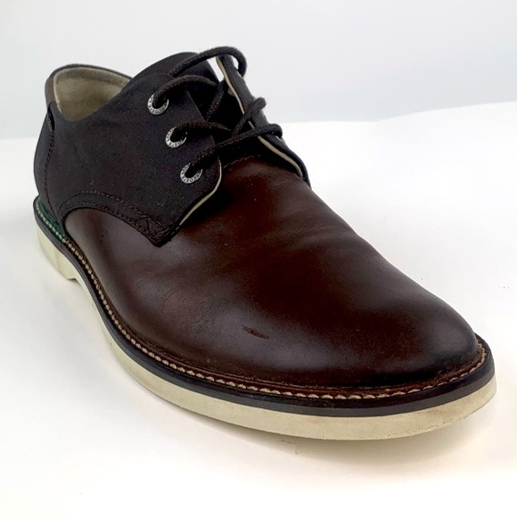 Lacoste Mens Sherbrooke Leather Canvas 